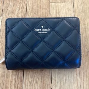 Kate Spade Natalia Quilted Medium Compact Bifold Wallet